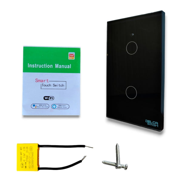 ▷ Delca Smart Interruptor Inteligente Híbrido WiFi/RF, 3 Vías ©