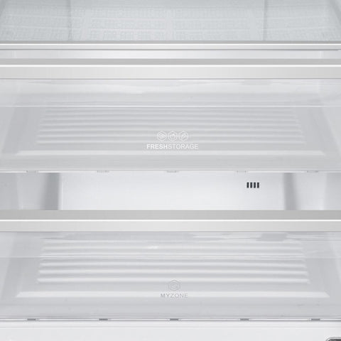 Haier Refrigeradora Bottom Freezer 15 Pies Cúbicos, HBM425EMNSS0