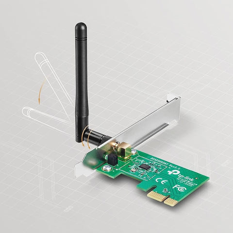 TP-Link Adaptador Inalámbrico PCI Express 150 Mbps, TL-WN781ND