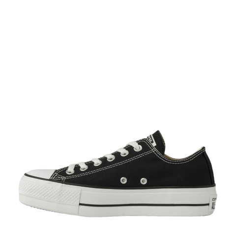 Converse Tenis Chuck Taylor All Star Lift Plataforma Negro Low, Unisex