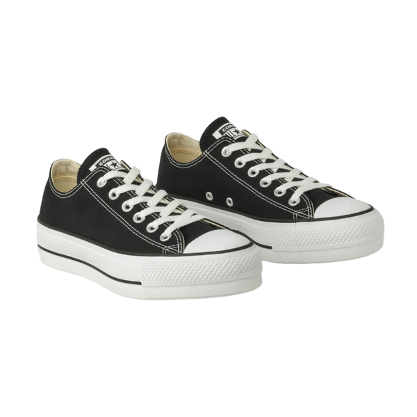 Converse Tenis Chuck Taylor All Star Lift Plataforma Negro Low, Unisex