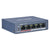 Hikvision Conmutador POE Fast Ethernet 4 Puertos, DS-3E0105P-EMB