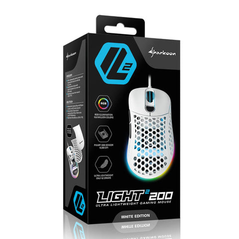 Sharkoon Mouse Alámbrico Gaming Light 200