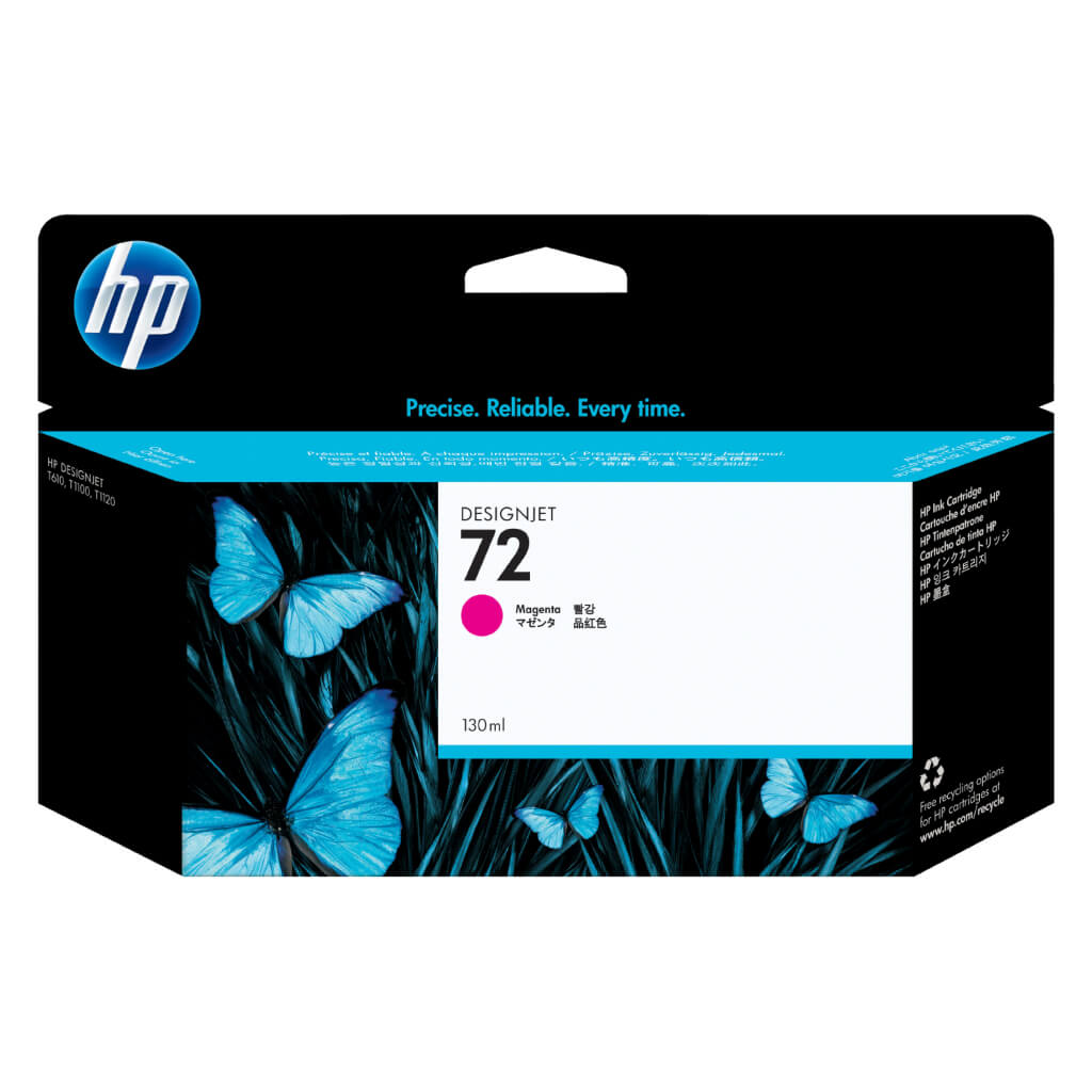 HP Tóner de Tinta Original Magenta 72, C9372A