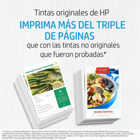 HP Cartucho de Tinta Original 974X