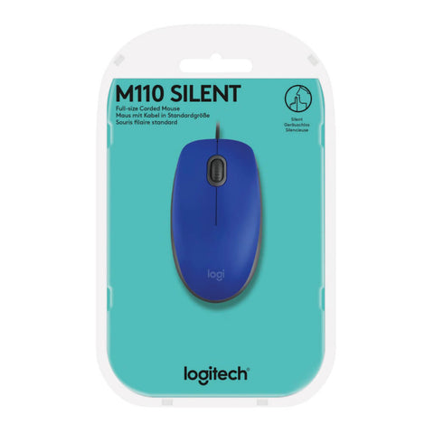 Logitech Mouse Alámbrico Silent M110