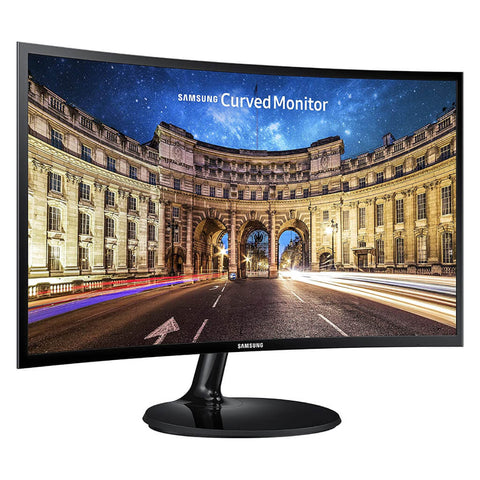 Samsung Monitor Curvo 24" FHD LED CF390 Series, LC24F390FHNXZA