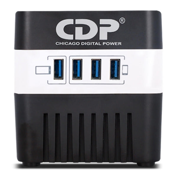 CDP Regulador de Voltaje Automático 600VA/300W, RU-AVR604