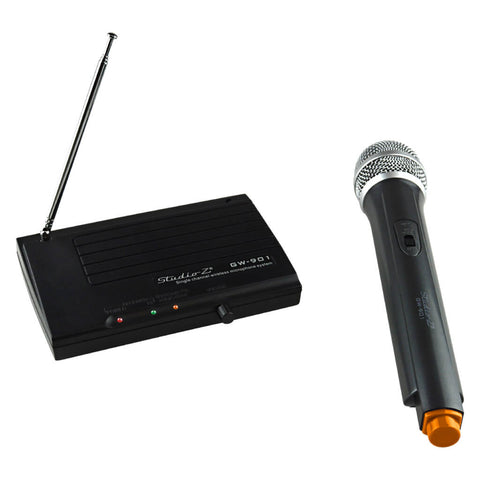 Studio Z Micrófono Inalámbrico VHF FM, GW-901