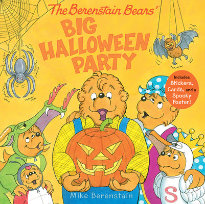 The Berenstain Bears' Big Halloween Party: Includes Stickers, Cards, and a Spooky Poster!