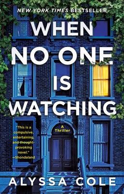 When No One Is Watching: An Edgar Award Winner