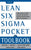 The Lean Six SIGMA Pocket Toolbook: A Quick Reference Guide to Nearly 100 Tools for Improving Quality and Speed