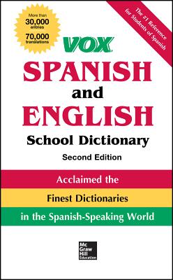 Vox Spanish and English School Dictionary, Paperback, 2nd Edition