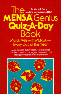 The Mensa Genius Quiz-A-Day Book