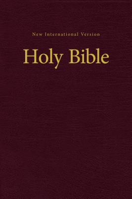 NIV, Value Pew and Worship Bible, Hardcover, Burgundy