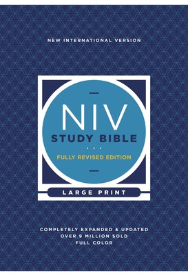 NIV Study Bible, Fully Revised Edition, Large Print, Hardcover, Red Letter, Comfort Print