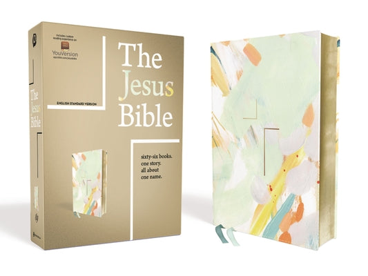 The Jesus Bible, ESV Edition, Leathersoft, Multi-Color/Teal