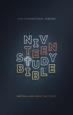 Niv, Teen Study Bible (for Life Issues You Face Every Day), Hardcover, Navy, Comfort Print