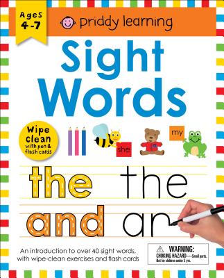 Wipe Clean Workbook: Sight Words (Enclosed Spiral Binding): Ages 4-7; Wipe-Clean with Pen & Flash Cards