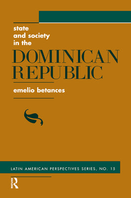 State and Society in the Dominican Republic