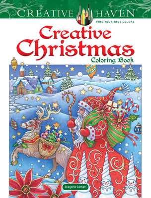 Creative Haven Creative Christmas Coloring Book