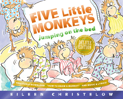 Five Little Monkeys Jumping on the Bed Book & CD [With CD (Audio)]