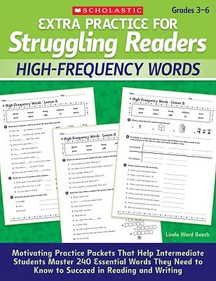 High-Frequency Words, Grades 3-6