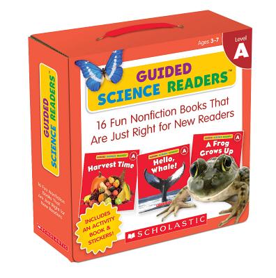 Guided Science Readers: Level a (Parent Pack): 16 Fun Nonfiction Books That Are Just Right for New Readers [With Sticker(s) and Activity Book]