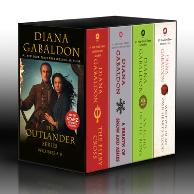 Outlander Volumes 5-8 (4-Book Boxed Set): The Fiery Cross, a Breath of Snow and Ashes, an Echo in the Bone, Written in My Own Heart's Blood