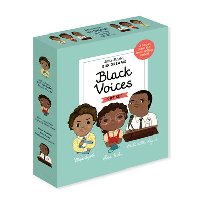 Little People, Big Dreams: Black Voices: 3 Books from the Best-Selling Series! Maya Angelou - Rosa Parks - Martin Luther King Jr.