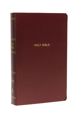 NKJV, Gift and Award Bible, Leather-Look, Burgundy, Red Letter Edition