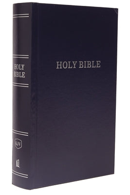 KJV, Pew Bible, Large Print, Hardcover, Blue, Red Letter Edition