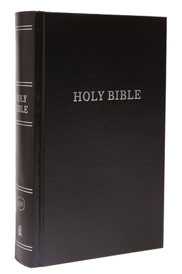 KJV, Pew Bible, Hardcover, Black, Red Letter Edition