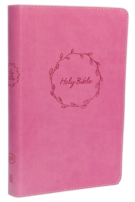 KJV, Deluxe Gift Bible, Imitation Leather, Pink, Red Letter Edition