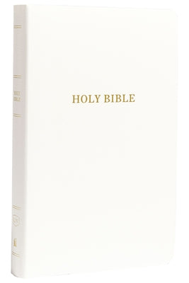 KJV, Gift and Award Bible, Imitation Leather, White, Red Letter Edition