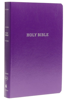 KJV, Gift and Award Bible, Imitation Leather, Purple, Red Letter Edition