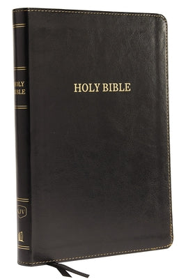 KJV, Thinline Bible, Large Print, Imitation Leather, Black, Red Letter Edition