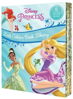 Disney Princess Little Golden Book Library (Disney Princess): Tangled; Brave; The Princess and the Frog; The Little Mermaid; Beauty and the Beast; Cin