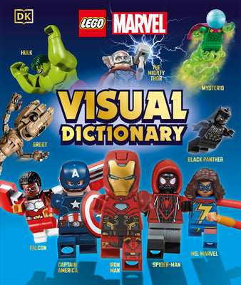 Lego Marvel Visual Dictionary (Library Edition): Without Minifigure