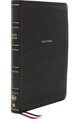 Nkjv, Deluxe End-Of-Verse Reference Bible, Personal Size Large Print, Leathersoft, Black, Red Letter Edition, Comfort Print: Holy Bible, New King Jame