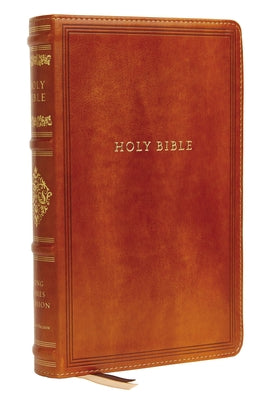 Kjv, Sovereign Collection Bible, Personal Size, Leathersoft, Brown, Red Letter Edition, Comfort Print: Holy Bible, King James Version