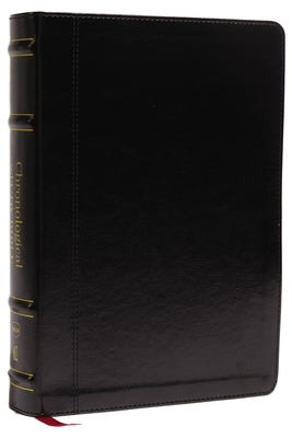 Nkjv, Chronological Study Bible, Leathersoft, Black, Comfort Print: Holy Bible, New King James Version