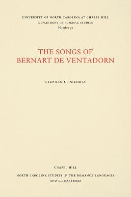 The Songs of Bernart de Ventadorn