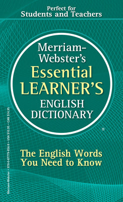 Merriam-Webster's Essential Learner's English Dictionary