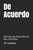 De Acuerdo: Disfruta una Vida Llena de Paz y de Exito