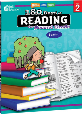 180 Days of Reading for Second Grade (Spanish): Practice, Assess, Diagnose