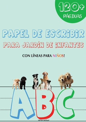 Papel de Escribir: Para niños (Con lineas Edición tamaño Gigante).