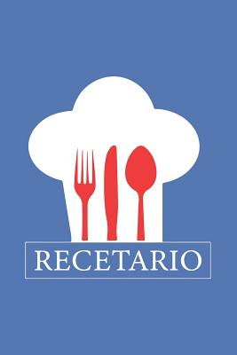 Recetario: Libreta a Rayas Pequeña, Libro de Recetas, Recetario En Blanco Para Escribir. Regalo Original Perfecto Para Mujer, Hom