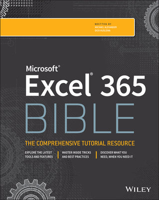 Microsoft Excel 365 Bible