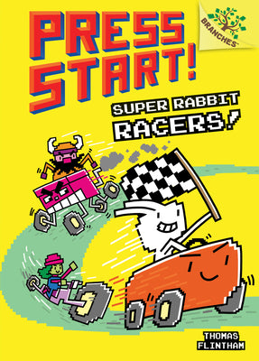 Super Rabbit Racers!: A Branches Book (Press Start! #3): Volume 3